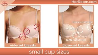 Bras for Women with Small Cup Sizes  HerRoom [upl. by Merete]