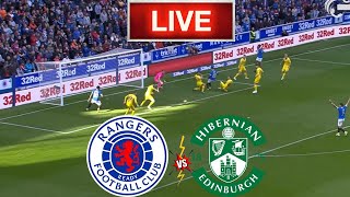 Rangers vs Hibernian Live Stream  Scottish Premiership [upl. by Eenot]