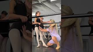 Battement tendu🤍 balletclass balletdance ballerinas balletbasics balletteacher yuliagagarina [upl. by Rubenstein]