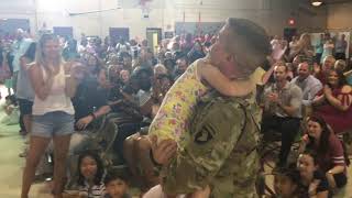 Surprise Homecoming at Collierville Elementary School [upl. by Ssilem]