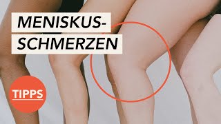 Meniskus Schmerzen  Was du unbedingt wissen solltest [upl. by Jesus]