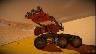 Space engineers HMEV mining rover [upl. by Haugen688]