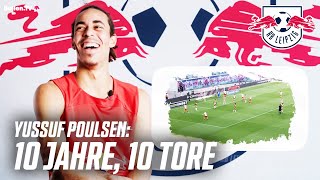 Ten years of Yussi Poulsens success story at RB Leipzig [upl. by Sitof476]