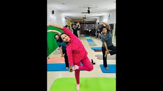 हर प्रकार का योगाभ्यास सीखियेLearn and do Yoga every day for healthMorning live with Dr Sandhya [upl. by Enelram]