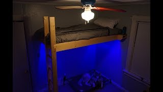 How To Build A Custom Loft Bed [upl. by Sharleen231]