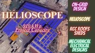 HelioScope Tutorial  PV System Design Using Helioscope  HelioScope Webinar Training solarsystem [upl. by Rumit890]