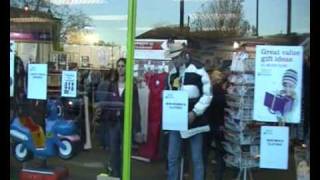 PwC StoreWars Living Mannequins at Barnardos Brixton [upl. by Geof]