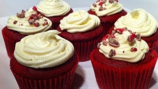 HOW TO MAKE THE BEST EVER RED VELVET CUPCAKES [upl. by Luella]