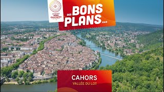 Des bons plans pour Cahors  Vallée du Lot [upl. by Ellata]