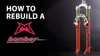 Marzocchi Bomber Rebuild Tutorial  Butter Suspension [upl. by Nelaf630]