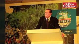 Berlusconi quotSo di un patto tra Fini e pmquot [upl. by Culhert]