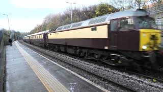 The Northern Belle at Heworth  Class 57 Locos Nos 57315 amp 57601  30th Nov 2024 [upl. by Kellda155]