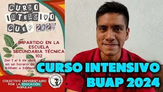 CURSO INTENSIVO PARA LICENCIATURAS CUEP  ADMISIÓN BUAP 2024  TORETO1309 [upl. by Haimerej]