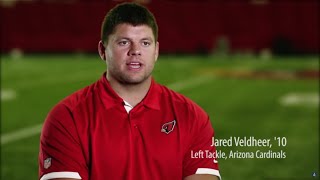 Jared Veldheer  Athletics Hall of Fame Class of 2016  Hillsdale College [upl. by Kellsie]