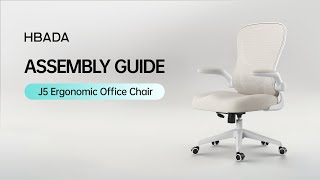 Video Assembly  How to assemble hbada office chair of model HDNY163GMG [upl. by Spaulding372]