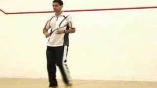 Virtual Squash Lessons and Tips Footwork  ESQUASHCOACHCOM [upl. by Row132]