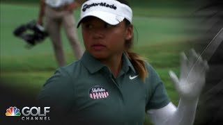 Highlights 2024 US Womens Amateur Semifinals  Golf Channel [upl. by Sorcha]