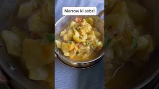 Marrow ki Sabzi  Koosa ki Sabzi l Delicious Recipes shorts shortsfeed ytshort cooking [upl. by Ysnil913]