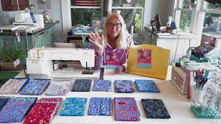 Kaffe Fassett Mystery Quilt Program [upl. by Ziom]