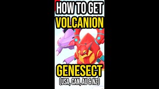 How to Get Volcanion amp Genesect EVENT ENDED in Pokémon Sword amp Shield USACANAUNZ [upl. by Kery]