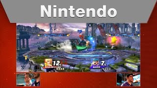 Nintendo Challenge Live at SDCC  Super Smash Bros for Wii U  Bill vs Scar [upl. by Alves36]