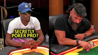 Jimmy Buttler Is Battling Dan Bilzerian In SICK Poker Hand [upl. by Eriam436]