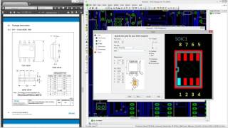 PCB Footprint Creation  23 of Part Creation Tutorial [upl. by Nnahteb]