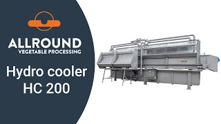 Hydro cooler HC 200  Allround Vegetable Processing [upl. by Ataga]