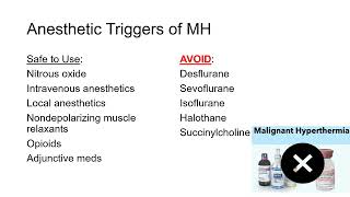 Malignant Hyperthermia Keyword Review  Dr Pinault [upl. by Frentz]