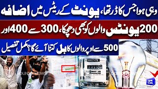 Breaking News Big Blow For Electricity Consumers  200 Units to 600 Units Bill Dunya News nepra [upl. by Lakin]