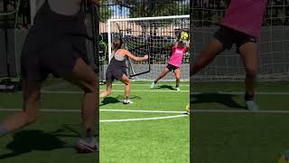 Goalkeeper Drill with Rebounder [upl. by Bohi524]