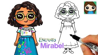 How to Draw Mirabel Madrigal 🦋Disney Encanto [upl. by Mayram898]