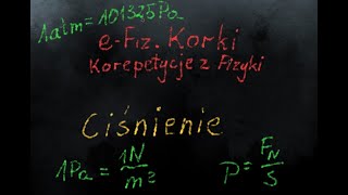 Ciśnienie  Hydrostatyka  LO1 [upl. by Soalokin]