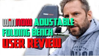 WINNOW Adjustable Weight Bench review foldable wn878 [upl. by Carma]