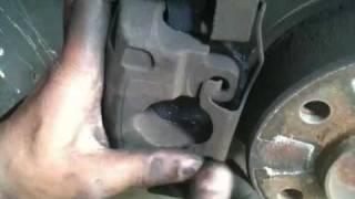 1998 BMW 528i e39 brake pad change part 2 [upl. by Cutty]