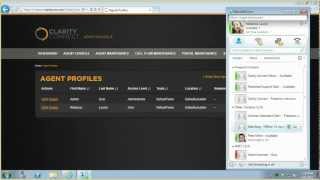 Demo  Clarity Connect Lync Call Center [upl. by Gwyneth]