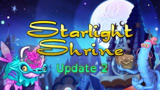 My Singing Monsters Arcanian Tales  Starlight Shrine Update 2 [upl. by Ariik]