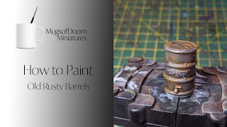 How To Paint Old Rusty Barrels [upl. by Anowahs]