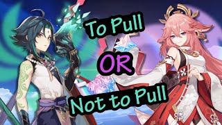 SHOULD YOU PULL Xiao amp Yae Miko Banner Review  Genshin Impact 44 [upl. by Reames]