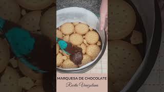 Marquesa de chocolate VENEZOLANA recetasvenezolanas postresvenezolanos [upl. by Dilly]