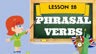 Corso di inglese 28  PHRASAL VERBS [upl. by Sproul]