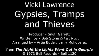 Gypsies Tramps and Thieves 1973 Vicki Lawrence  quotThe Night the Lights Went Out in Georgiaquot LP [upl. by Drawd]