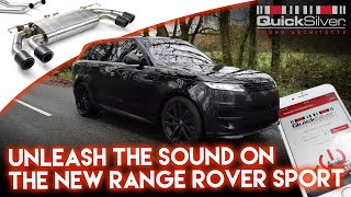 Unleash the sound on the new Range Rover Sport with a QuickSilver Sound Architect Sport Exhaust [upl. by Ailahk]