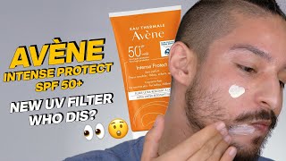 Avene Intense Protect SPF 50 Brand New UV Filter Brown Skin Friendly  Review  Wear Test [upl. by Ariaic]