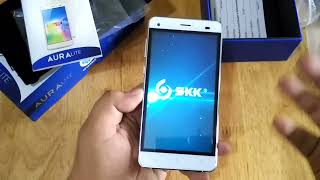 SKK Mobile Aura Lite Unboxing and HandsOn [upl. by Anerbas790]