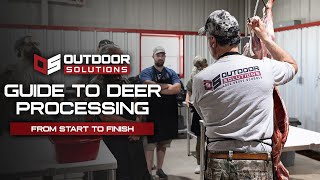 Deer Cutting Tutorial Deer Processing Start To Finish [upl. by Niret]