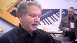 Studiologic NUMA Stage piano at NAMM 2014 [upl. by Johnny]