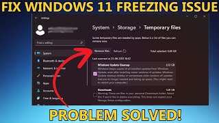 FIX Windows 11 keeps Freezing Randomly 2023 EDITION [upl. by Nehcterg]