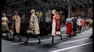 Prada SpringSummer 2018 Women’s Fashion Show [upl. by Sucy93]