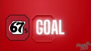 Ottawa 67s 2022 Playoffs Goal Horn [upl. by Ahtreb]